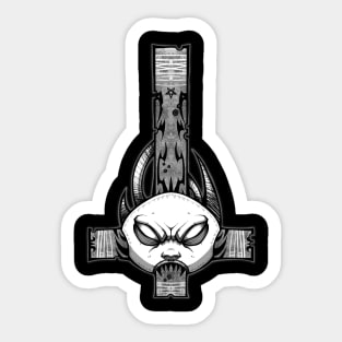 DEMON CROSS Sticker